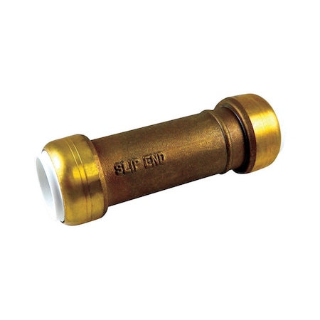 Sharkbite SharkBite Push to Connect 3/4 in. IPS X 3/4 in. D IPS Brass Coupling UIP3016A